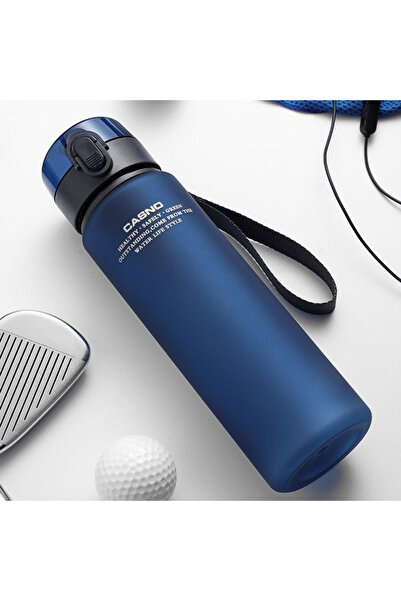 Choice 560ml DEEP BLUE Water Bottle Sport Frosted Tour Outdoor Leak Proof Seal Child School Water Bottles f