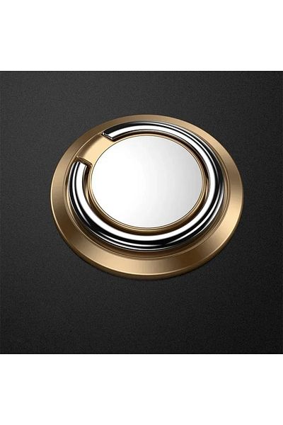 Choice حامل خاتم الإصبع الذهبي مع مقبض يدور 360 درجة للهاتف المحمول والسيارة وحامل مغناطيسي خلفي للهاتف