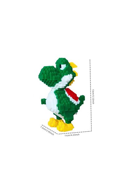 Choice Dinosaur Dinosaur Building Blocks Toys Set: Green Velociraptor And Tyrannosaurus, Embark On Prehisto