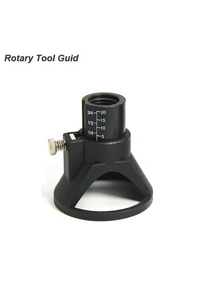 atooltour Rotary Tool Guide Rotary Router Milling Cutter Guide Attachment Twist Drill Bit Wood Carving Tool Ki