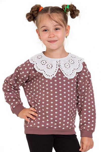 Barmy Kids Тениска за момиче 3-7 години с фестонена яка