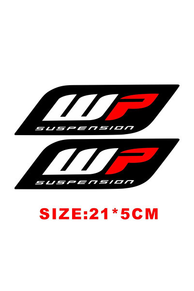 Choice ملصق عاكس للدراجات النارية مقاس 21 × 5 سم لشوكة Kyb Wp تعليق Showa ملص...