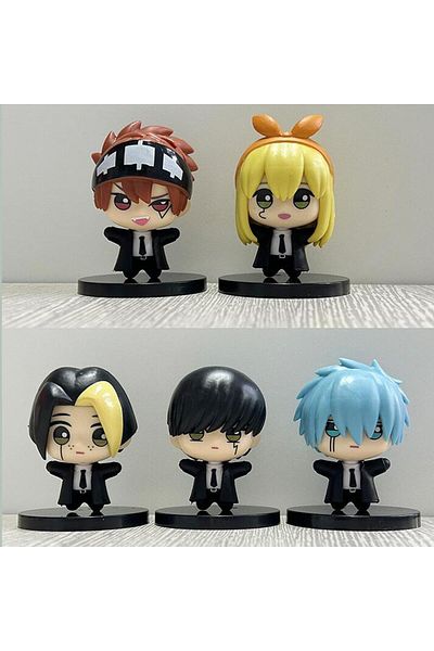 Choice No Box 01 5pcs/set Anime Mashle: Magic And Muscles Mashle Action Figure Model Toys 7cm
