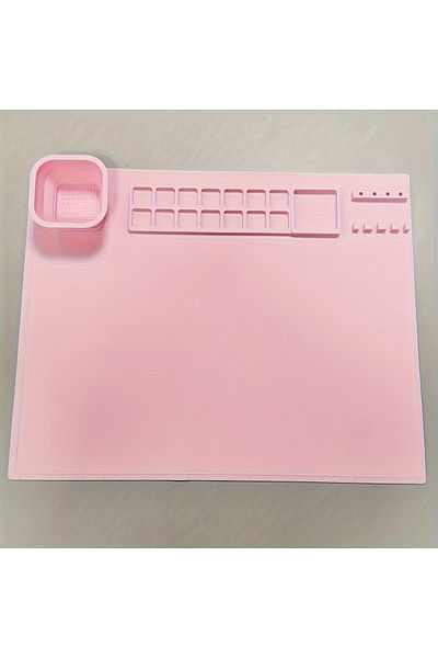 Choice 1pc 1pc Silicone Painting Mat, Art Mat, Silicone Painting Mat, Washable Silicone Graffiti Mat, Oil P