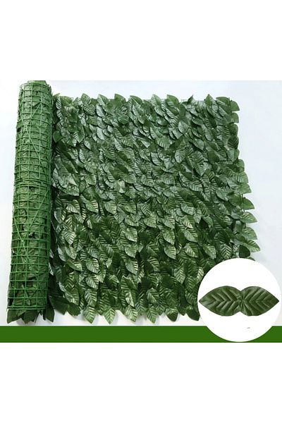 Choice 50X300 Dark Green Dill 50X200cm Artificial Ivy Hedge Green Leaf Fence Panels Faux Privacy Fence Scre