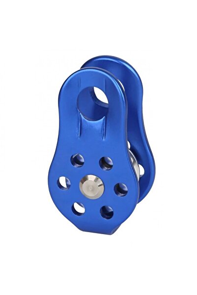 Choice بكرة تسلق الصخور الزرقاء ذات اللوحة الجانبية الثابتة، بكرة بكرة أداة ا...