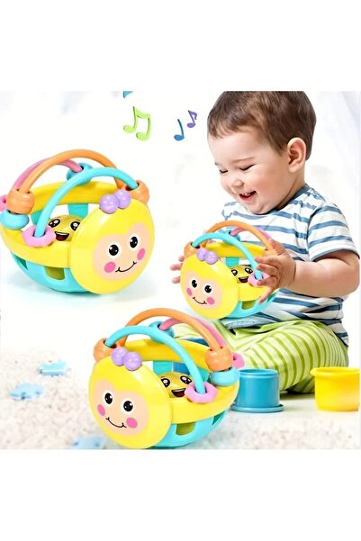 Choice كرة خشخيشة للأطفال، قطعة واحدة، 10 سم، لعبة أطفال، كرة التقاط، مشاية أطفال منحنية، خشخيشة، كرة تطوير الذكاء