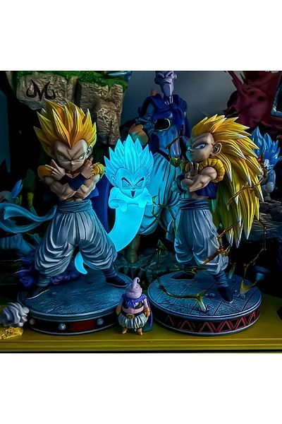 Choice Dragon Ball Z Figures Super Saiyan Gotenks Anime Figurine Ghost Squad Model Statue Doll Collectio...