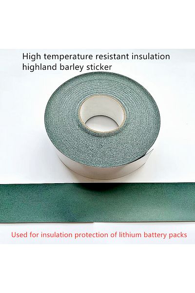 Choice 5 Meters/Roll 18650 21700 lithium Battery Pack Insulation Sticker, Highland Barley Paper Wrapped ...