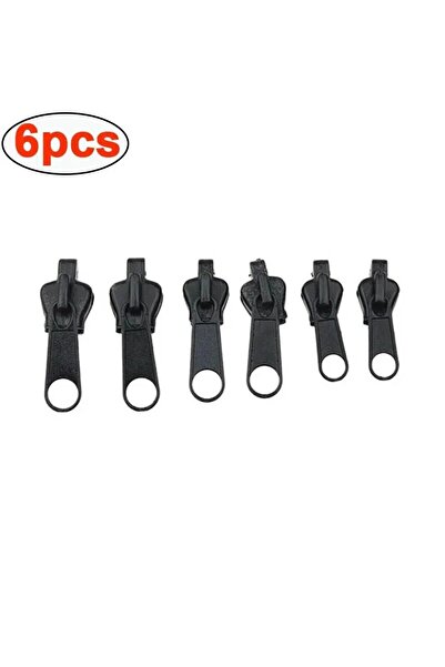 Choice Black-6pcs 3 Sizes Universal Instant Fix Zipper Repair Kit Replacement...