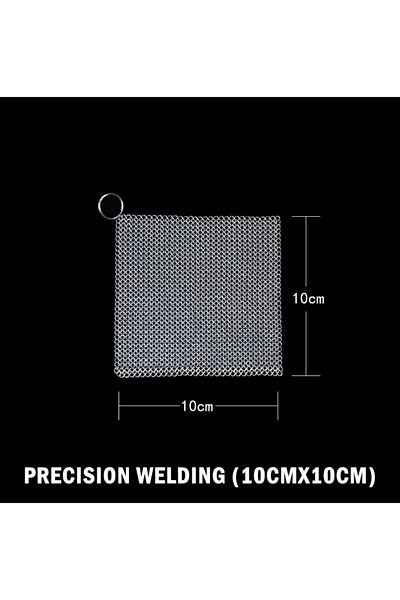 Choice 10cm X 10cm 3 Size 316 Cast Iron Cleaner Kitchen Clean Pot Pans Stainless Steel Washing Supplies Mic