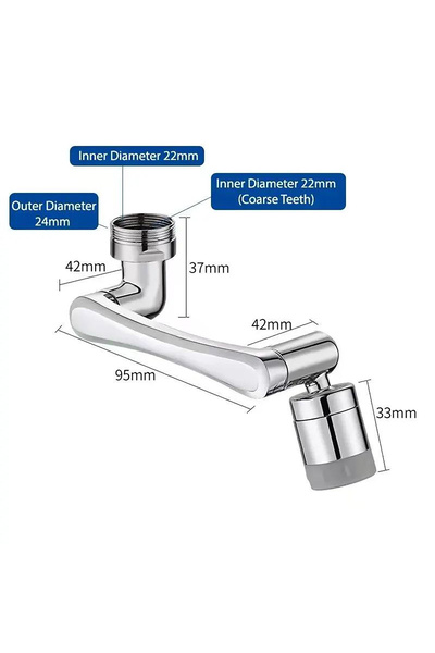 Choice جهاز تمديد الدوران العالمي الجديد لتهوية الصنبور، فلتر الرش البلاستيكي...