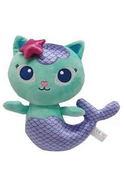 Choice 25cm Hot Gabby Dollhouse Plush Toy Mercat Cartoon Stuffed Animals Smiling Cat Car Cat Hug Gaby Girl
