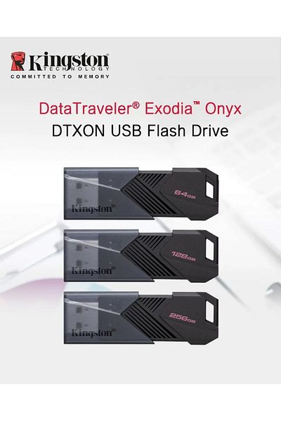 Kingston USB Pen Drive DTXON USB Flash Drive USB 3.2 PenDrives Black Usb Memory for Computer 64GB...