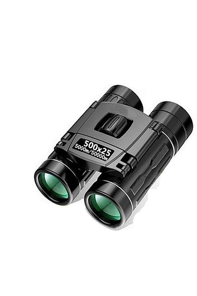 Choice Black 500x25 Portable Hd Zoom 5000m/50000m Binoculars Telescope Powerful Folding Long-distance Visio