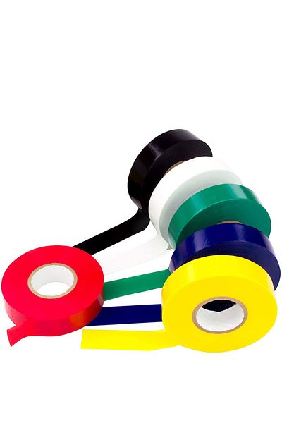 Choice 6pc 20ft Weather-resistant Colored Electrical Tape.color Your Electric Wiring Safely With Indoor/out