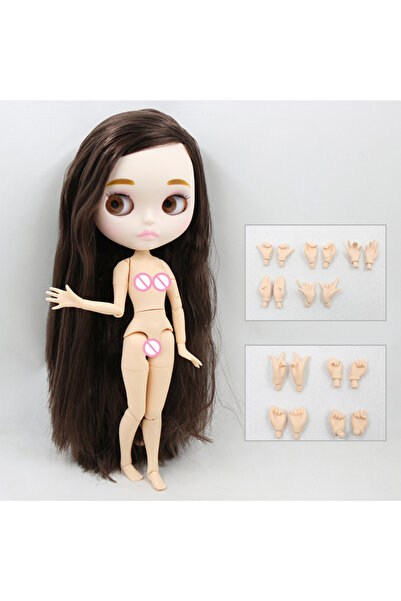 Choice دمية ICY DBS Blyth ذات الوجه الأبيض غير اللامع، جسم مفصل 1/6، بشرة بيض...