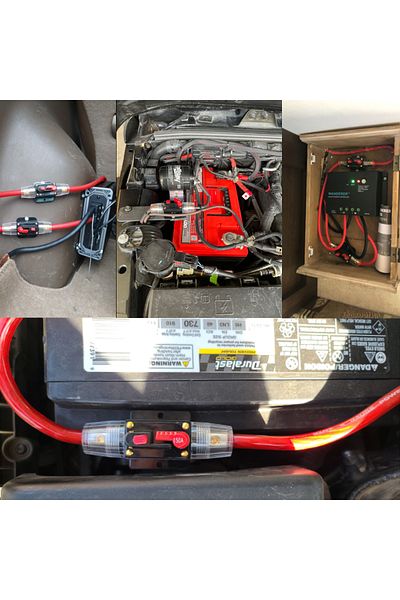 Choice 150a 30a-150a Power Self-recovery Circuit Breaker, Car Audio Conversion Protection, Disconnect Fuse