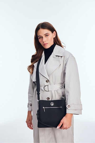 U.S. Polo Assn. Us24720 Geantă de umăr pentru femei model neagră