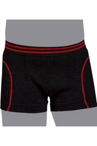 Tutku Black Kids Elastane Boxers - 133 Model