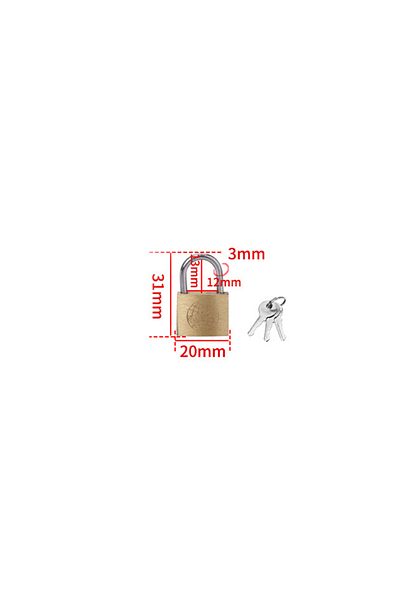 Choice 20mm Copper Padlock Small Locks For Luggage Case Locker Home Improvement Hardware 20mm 25mm 30mm 40
