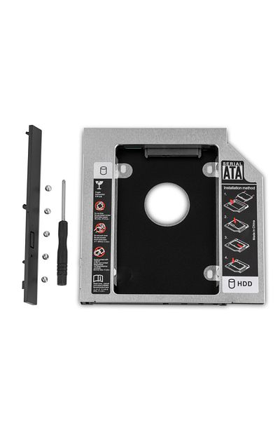 UnionSine 12.7mm 9.0 9.5 12.7mm Hdd Caddy Sata 3.0 For 2.5'' Ssd Case Hard Disk Drive Adapter For La