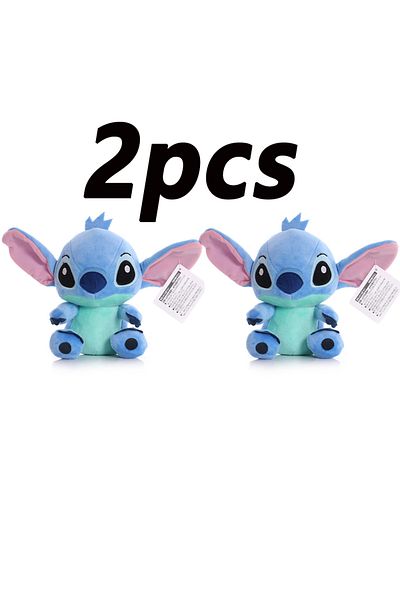 Choice 20cm-a-2pcs 20cm Stitch Stuffed Plush Models Cartoon Stuffed Plush Dolls Anime Plush Baby Toys Kawai