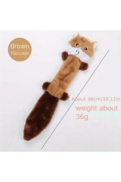 Choice Brown Bite Resistant Vocal Pet Products Grinding Teeth Cleaning Educational Dollplush Fur Shell Dog