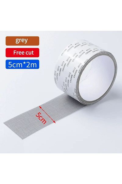 Choice 1pcs Gray Waterproof Window Screen Repair Tape Door Window Fix Self-adhesive Net Patch Anti-insect M