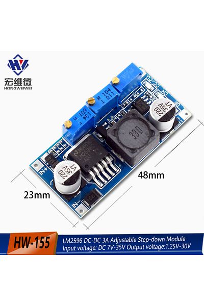 Choice Lm2596 Dc-dc 3a Adjustable Step-down Module Lm2596 Constant Current Voltage Regulator High Effici...