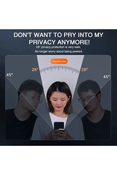 Choice 3 قطع واقيات شاشة الخصوصية لجهاز iPhone 16 15 12 13 14 Pro Max Mini 8 Plus A