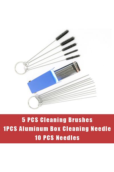 Choice 1 Set Carburetor Carbon Dirt Jet Remove Cleaning Needles Brushes Cleaner Tools For Automobile Motorc