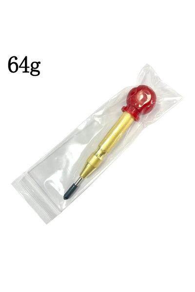 Choice 1pc Gold With Hat 1pc Gold Center Punch Automatic Spring Positioner Glass Striker Window Breaker Pun