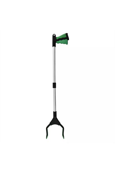 Choice Green 1pc Foldable Litter Reachers Pickers Gripper Extender Hand Tools Portable Collapsible Garbage