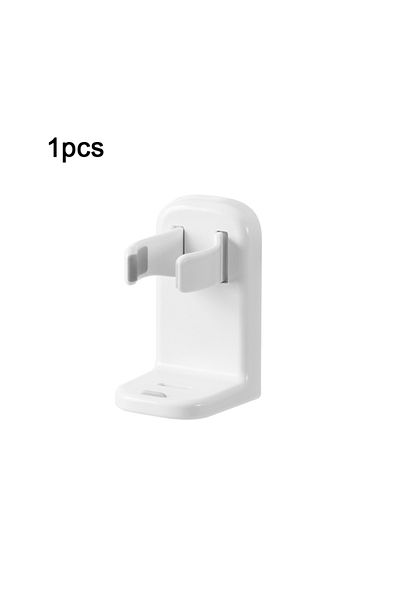 Choice White 1pcs White Electric Razor Holder Non-punching Spring Clip Storage Rack Strong Load-bearing Ant