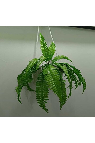 YAPAY ÇİÇEK DERYASI Yapay Çiçek AŞK MERDİVENİ Düz Yeşil 18 dal 55cm Salon Çiçeği Yapay Bitki