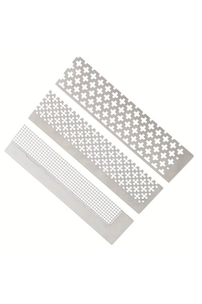 Choice 3 3pcs Diamond Drawing Tools Stainless Steel Drawing Ruler Square Drill Ruler Round Drill Ruler Com.