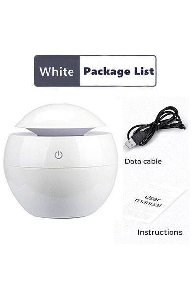 Choice White Mini Humidifier Usb Aromatherapy Machine Car Mounted Air Purifier Indoor Facial Hydration Nigh