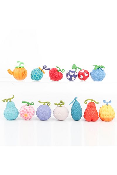 Choice Pack By Bag 01 13pcs/set One Piece Devil Fruit Figures Pvc Model Toys 5-6cm