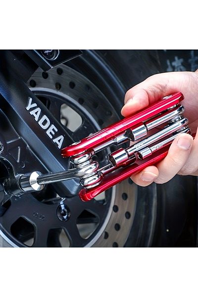 NIUXIANG Socket Wrench Portable Sleeve Tool Combos Set, Folding Socket Wrench, Multifunction Household Tools,