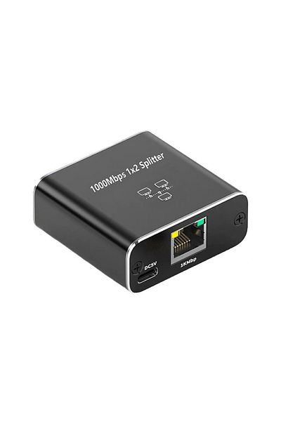 Choice محول جيجابت إيثرنت أسود، موزع Rj45، محول تمديد جيجابت Lan، موصل شبكة 1000 ميجابت في الثانية
