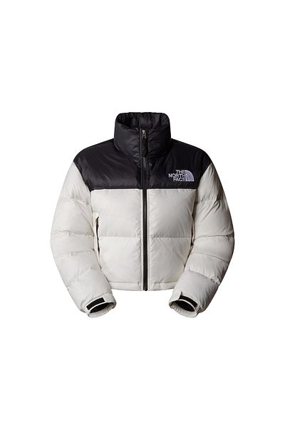 THE NORTH FACE Nuptse Short Women's Outdoor Coat - 700 Goose Feather, Colorful