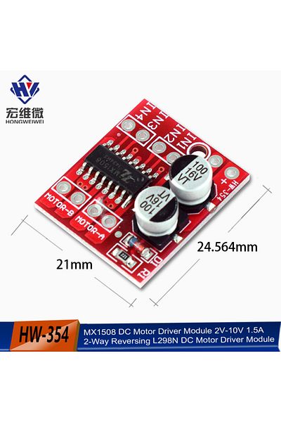 Choice 4 Pcs 1-10pcs Mx1508 Dc Motor Driver Module 2v-10v 1.5a 2-way Reversing Pwm Speed Dual H Bridge Step