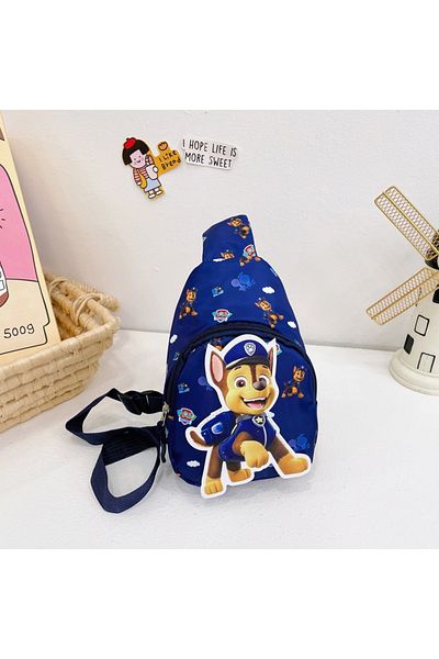 Choice 2 Paw Patrol Children's Chest Bag Cartoon Backpack Kids Outdoor Casual Shoulder Bags Anime Chase Sk.