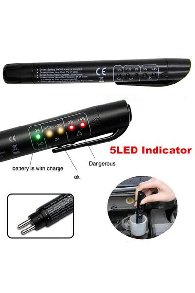 Choice Universal Brake Fluid Tester Accurate Oil Quality Diagnostic Tools LED Indicator Liquid Testing P...