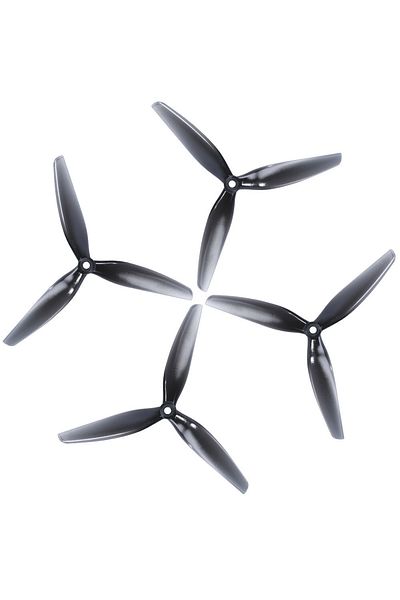 Choice 2pairs 4pcs Hqprop 7x4x3 7040 7inch 3 Blade/tri-blade Propeller Light Grey (2CW 2CCW) Poly Carbonate