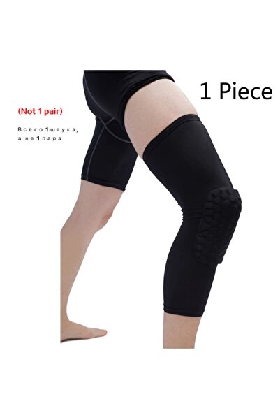 Choice M black Basketball Knee Pads Protector Compression Sleeve Honeycomb Foam Brace Anti-collision Kneepa