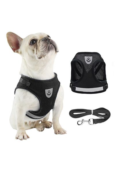Choice Pet Leash Undershirt Type Harness Breathable Reflective Adjustable Chest Harness Outdoor Dog Carr...