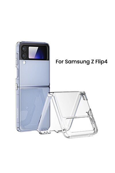 Choice حافظة شفافة من مادة TPU لهاتف Samsung Z Filp4 Toocki لهاتف Samsung Gal...