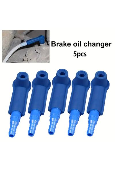 Choice 5pcs 5 Pieces Brake Fluid Change Tool, Car Brake Fluid Change Tool, Pump Oil Bleed Replacement Air K